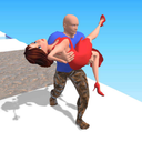 图赫尔在看台观战，两名拜仁安保人员全程陪同